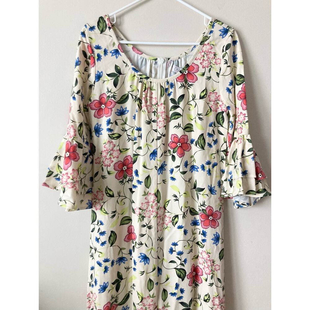 NWT CHRISTY DAWN Rowe Maxi Dress Cream Floral Size XS/S - Picture 6 of 10